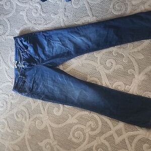 Cabi dark wash low rise jeans size 8